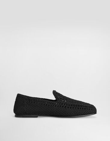 Dolce & Gabbana Crochet slippers Black A50523AJ183