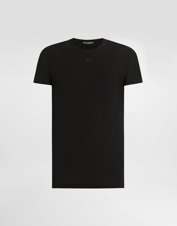 Dolce & Gabbana Cotton t-shirt Black G8SX0ZG7PIY
